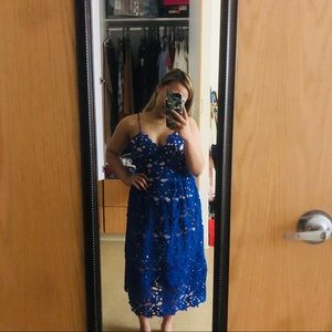 Lace Midi Dress